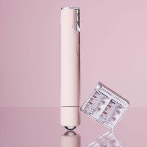 NIB DERMAFLASH Mini Sonic Touch-Up Wand Precision Peach Fuzz Removal Device